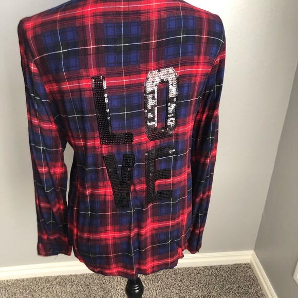 Play & Esther plaid top - Picture 4 of 6